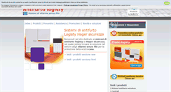 Desktop Screenshot of antifurtologisty.it