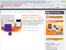 Tablet Screenshot of antifurtologisty.it